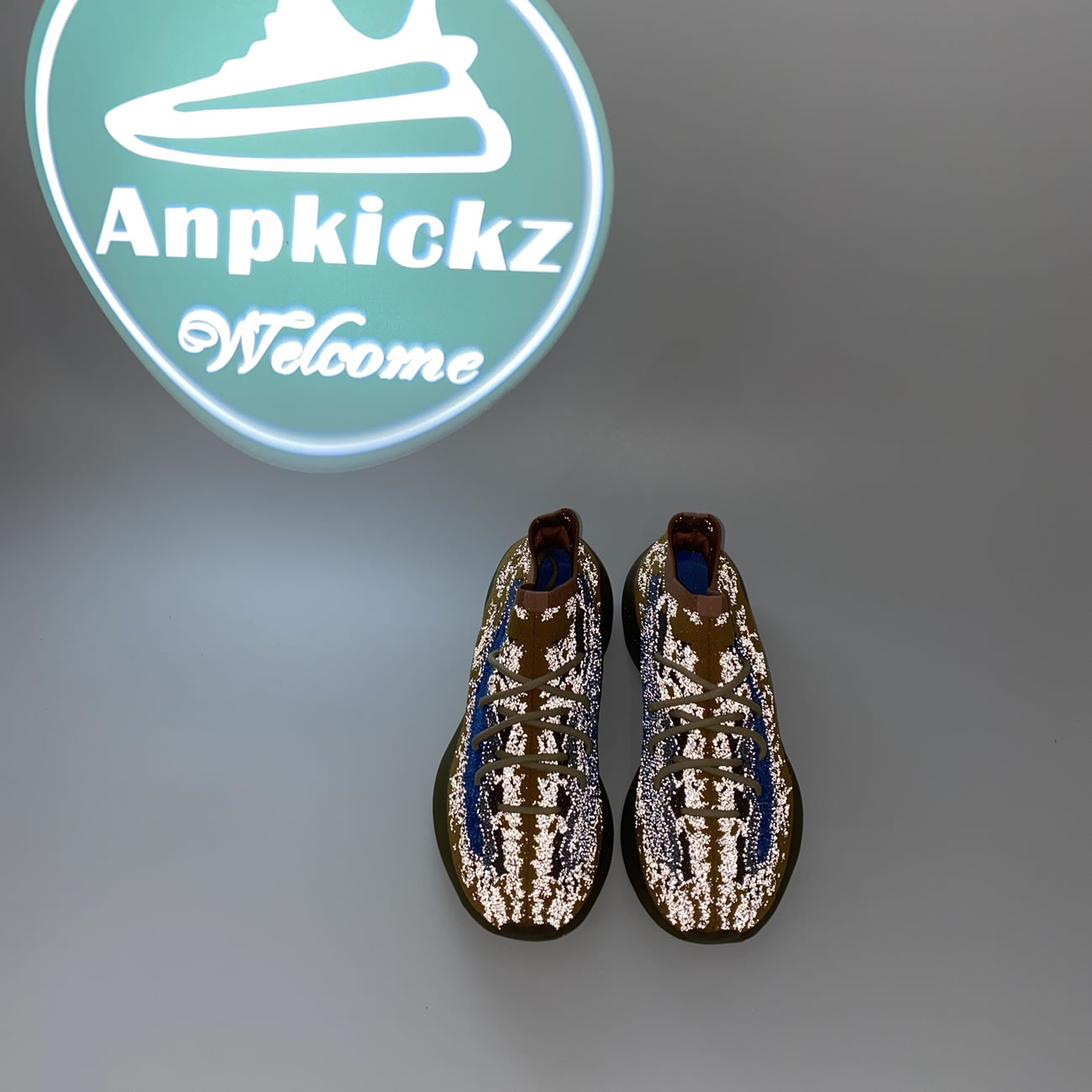 Adidas Yeezy Boost 380 Blue Oat Non Reflective Fy5137 Reflective Fx9847 (11) - www.newkick.vip