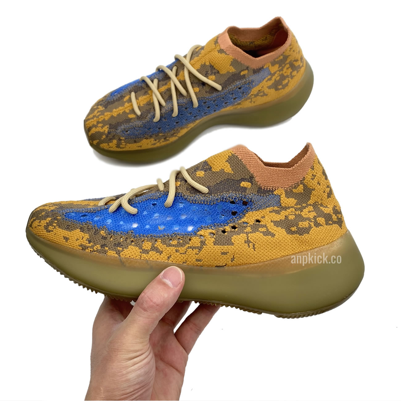 Adidas Yeezy Boost 380 Blue Oat Non Reflective Fy5137 Reflective Fx9847 (4) - www.newkick.vip