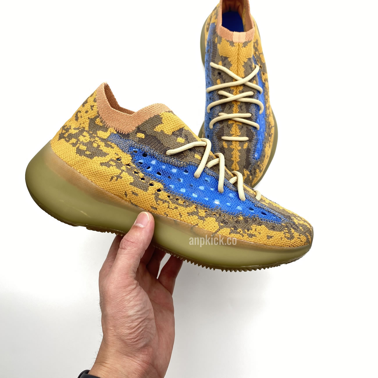 Adidas Yeezy Boost 380 Blue Oat Non Reflective Fy5137 Reflective Fx9847 (8) - www.newkick.vip