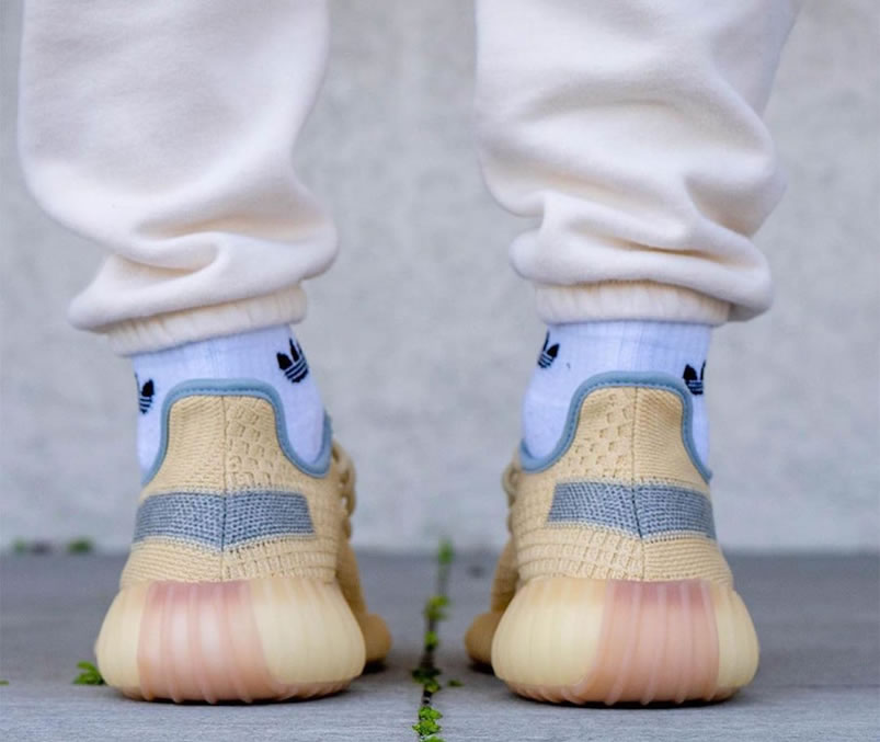 Adidas Yeezy Boost 350 V2 Linen 2020 Reflective On Feet Release Date Fy5158 (8) - www.newkick.vip