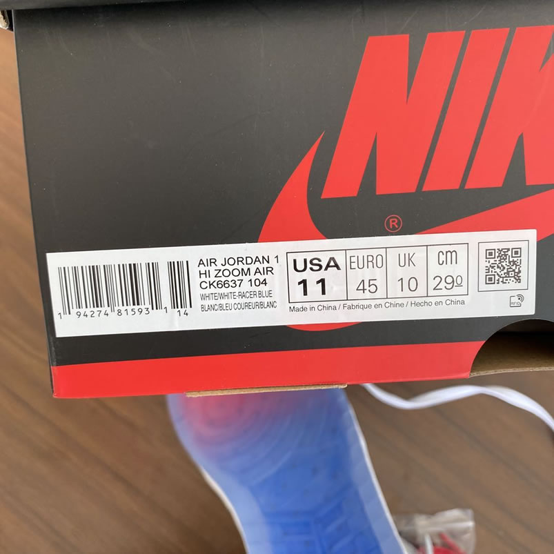 Air Jordan 1 High Zoom Racer Blue New Release Ck6637 104 (15) - www.newkick.vip