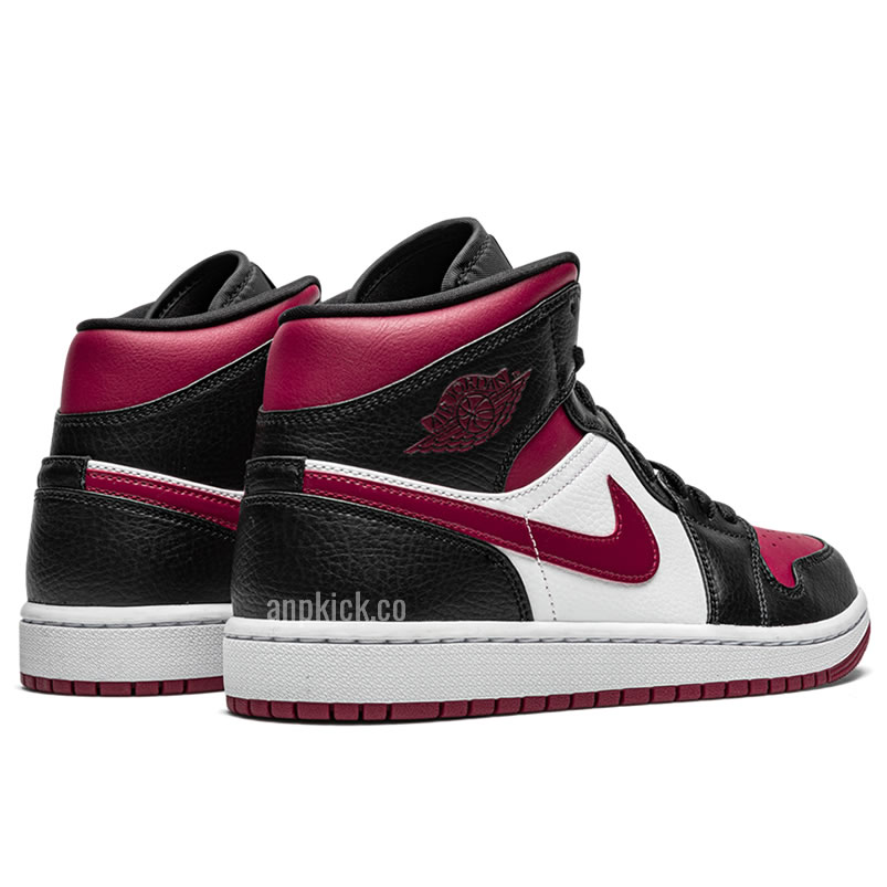 Air Jordan 1 Mid Bred Toe 554724 066 New Release Date (3) - www.newkick.vip