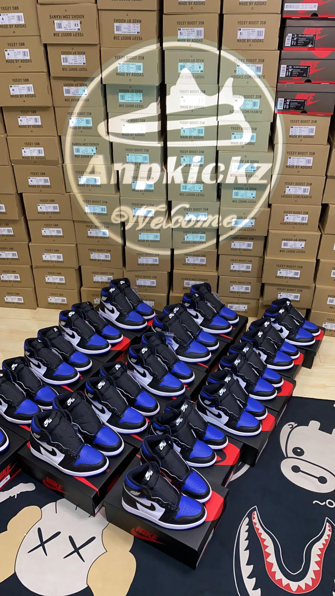 2020 Air Jordan 1 Retro High Og Royal Toe Royal Blue 555088 041 (1) - www.newkick.vip