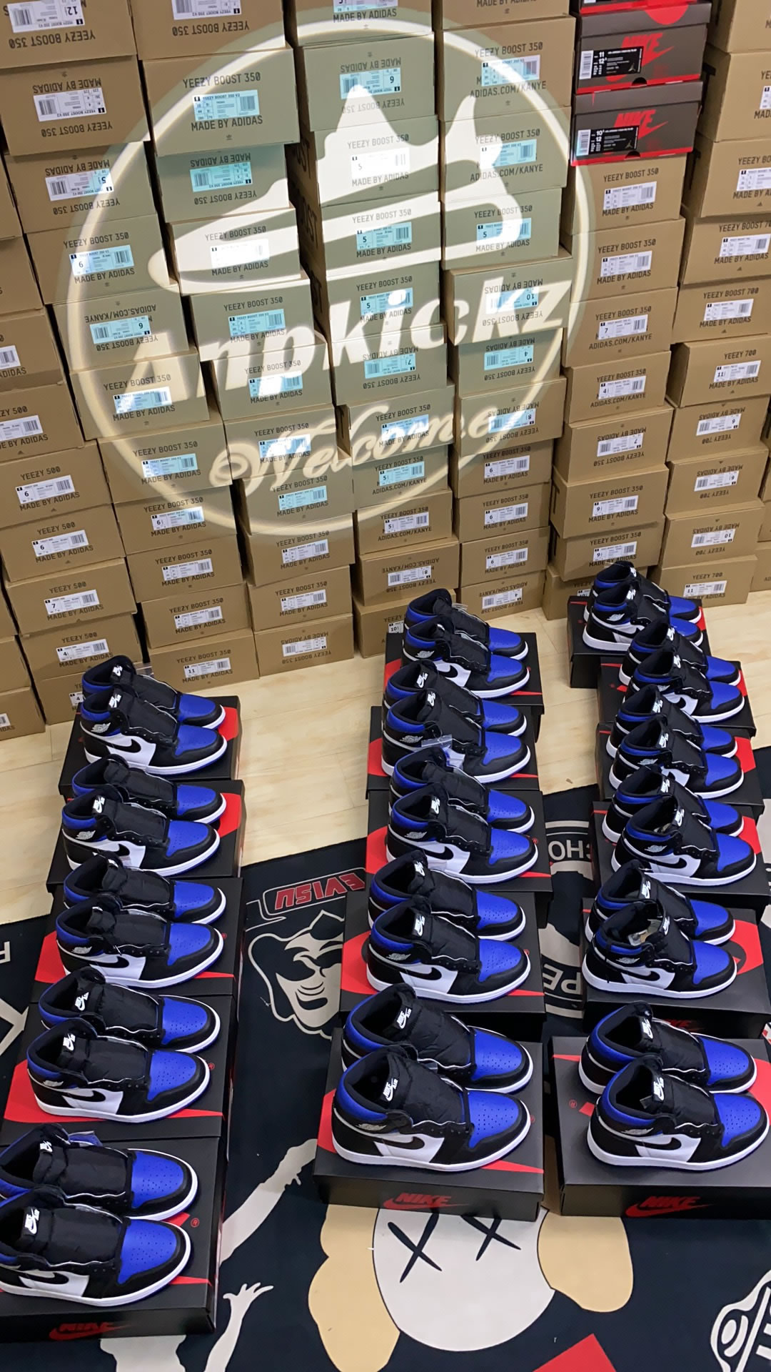 2020 Air Jordan 1 Retro High Og Royal Toe Royal Blue 555088 041 (2) - www.newkick.vip