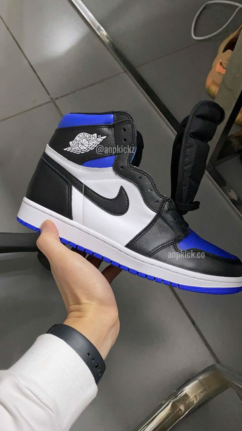 Air Jordan 1 Retro High Og Royal Toe 2020 Royal Blue Black 555088 041 (7) - www.newkick.vip