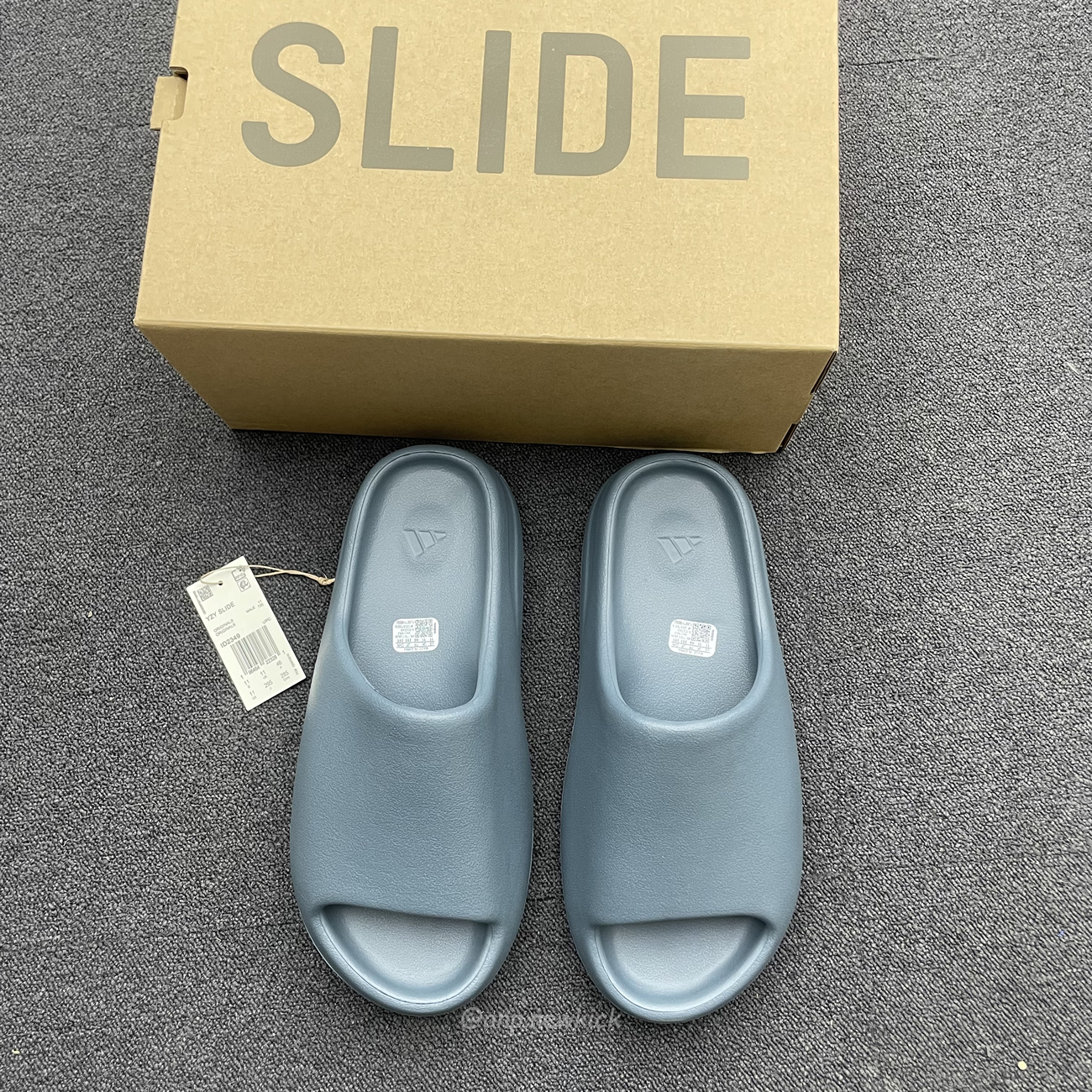 Adidas Yeezy Slide Slate Marine Id2349 (6) - www.newkick.vip Adidas Yeezy Slide Slate Marine Id2349 (6) - www.newkick.vip