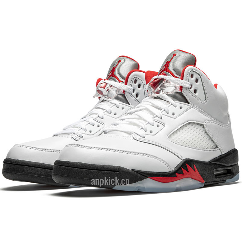Air Jordan 5 Fire Red 3m 2020 Silver Tongue Og Da1911 102 (2) - www.newkick.vip