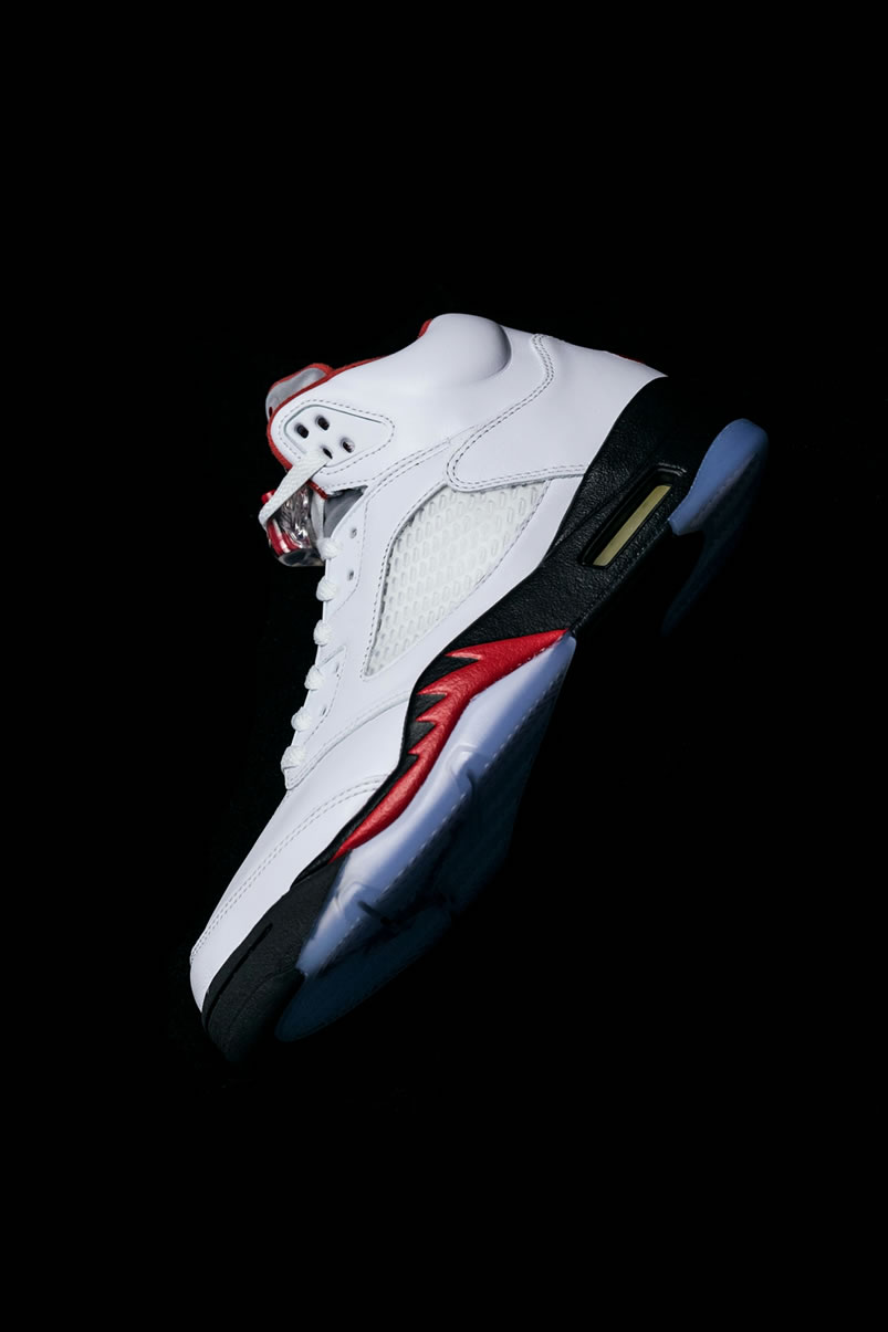 Air Jordan 5 Fire Red 3m 2020 Silver Tongue Og Da1911 102 (6) - www.newkick.vip