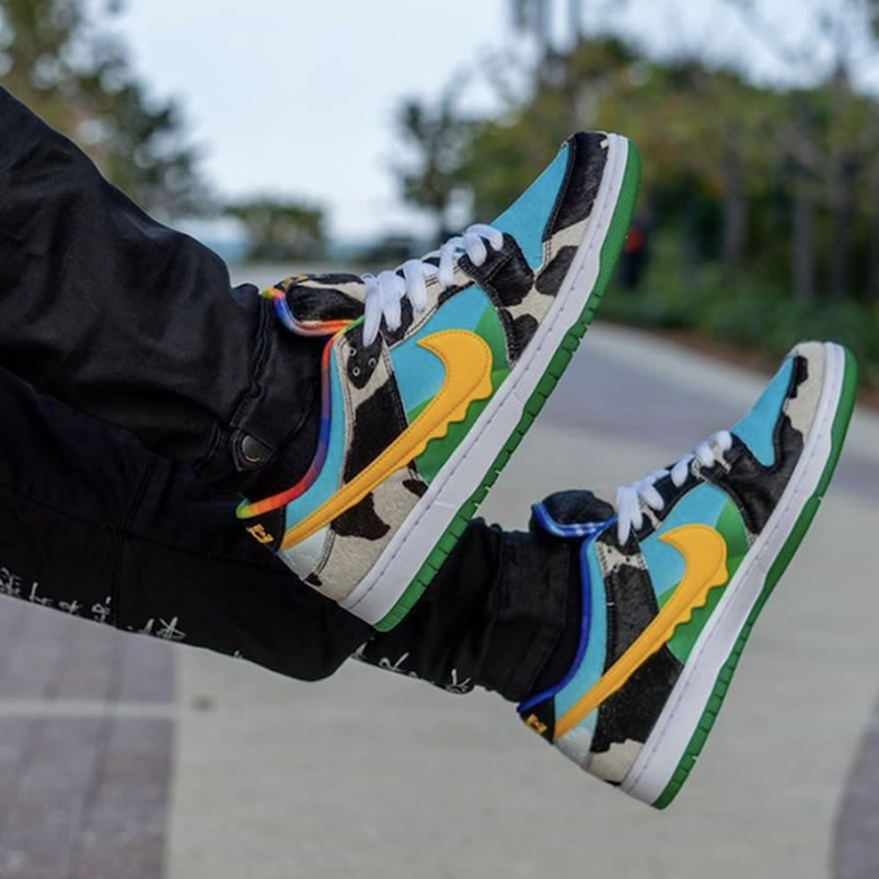 Ben Jerrys Nike Dunk Sb Low Chunky Dunky On Feet Cu3244 100 (2) - www.newkick.vip