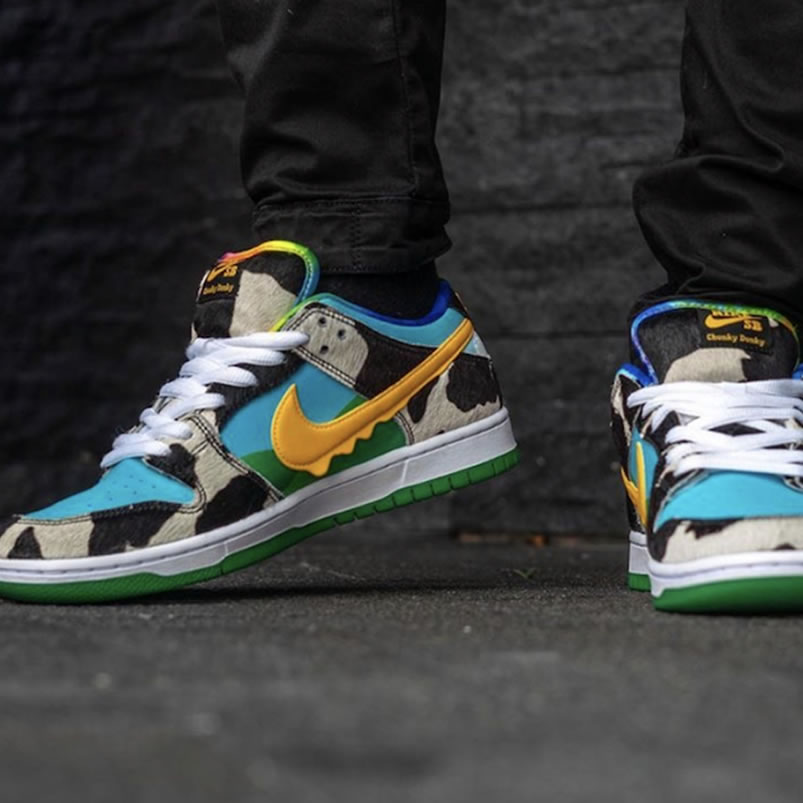 Ben Jerrys Nike Dunk Sb Low Chunky Dunky On Feet Cu3244 100 (1) - www.newkick.vip