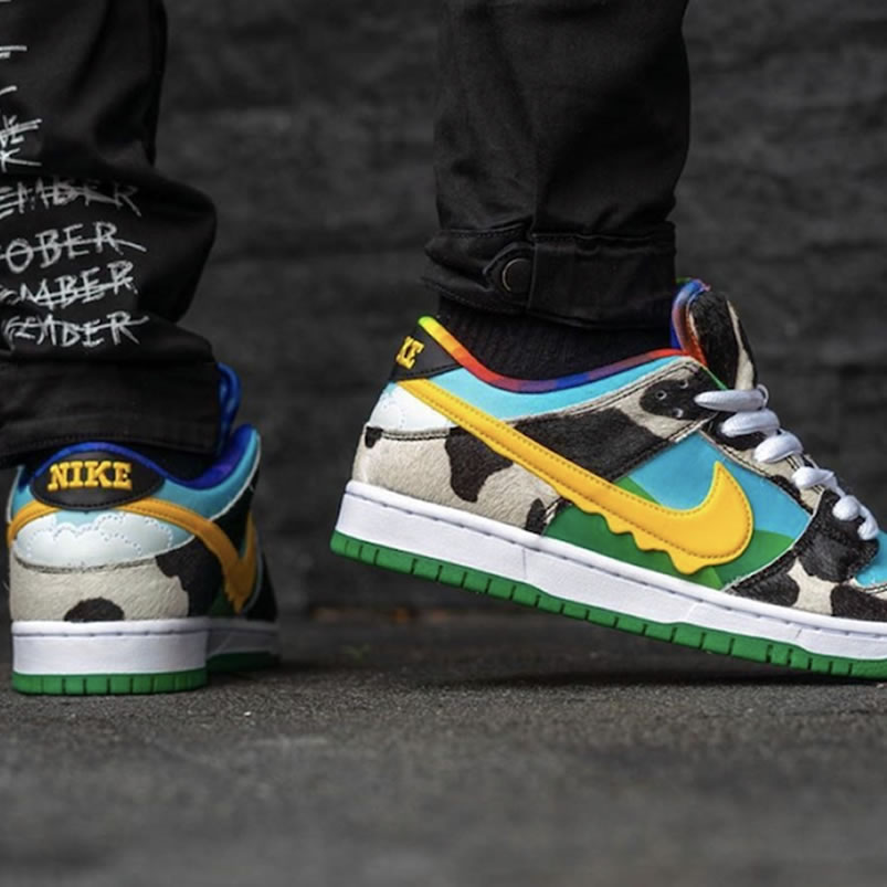 Ben Jerrys Nike Dunk Sb Low Chunky Dunky On Feet Cu3244 100 (4) - www.newkick.vip