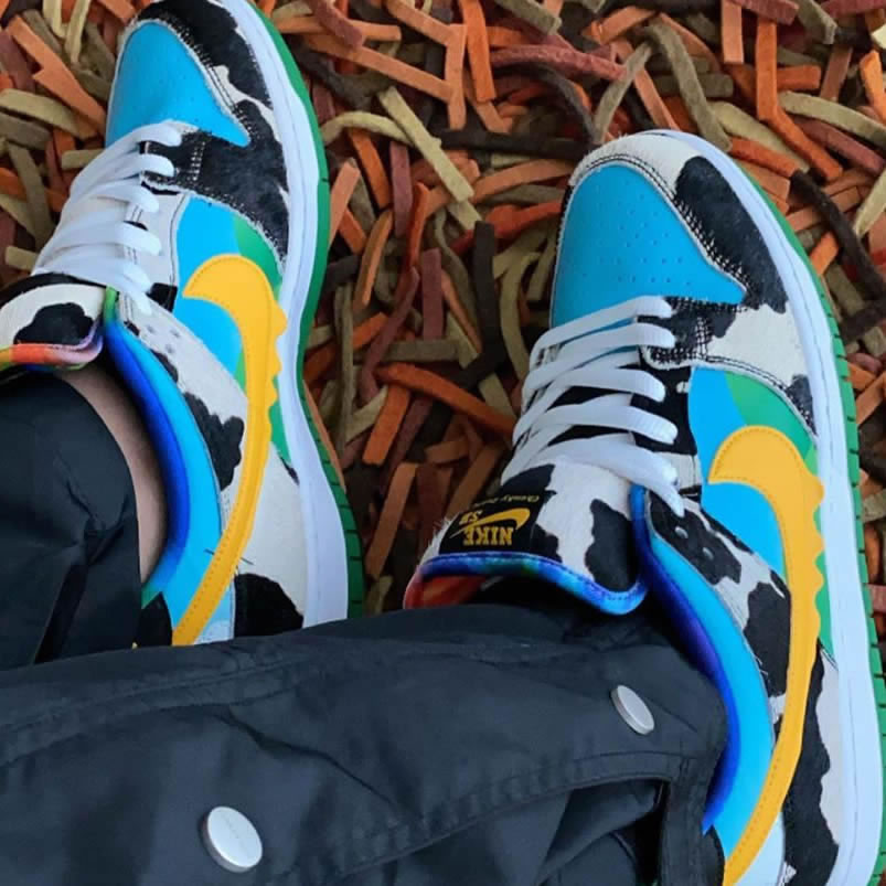 Ben Jerrys Nike Dunk Sb Low Chunky Dunky On Feet Cu3244 100 (8) - www.newkick.vip