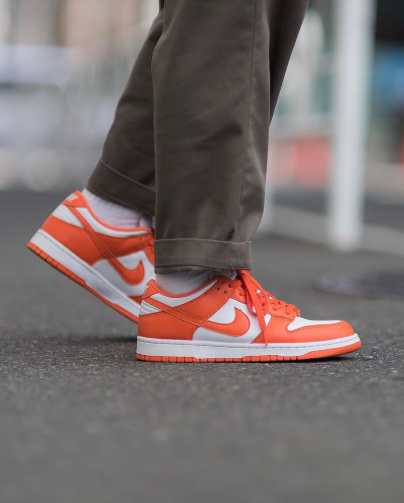 Nike Sb Dunk Low Sp Syracuse Orange Blaze Cu1726 101 On Feet (11) - www.newkick.vip