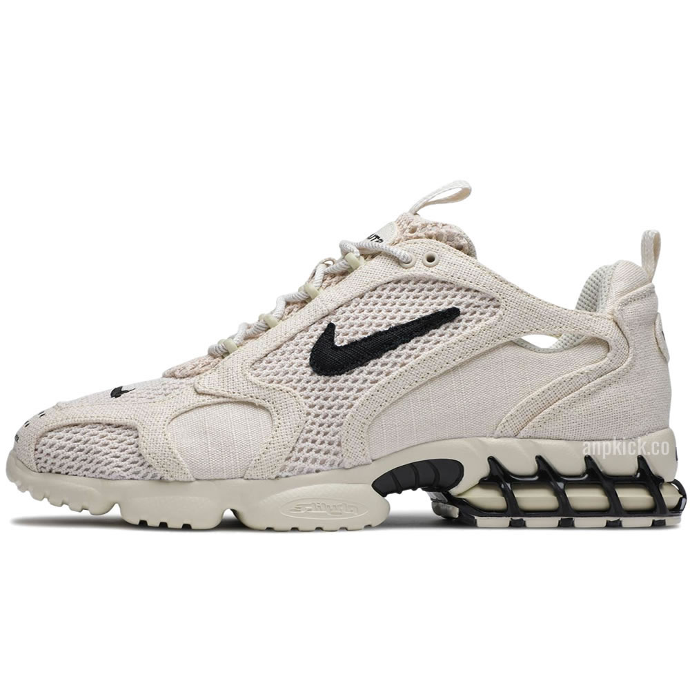 Stussy Nike Air Zoom Spiridon Caged 2 Fossil Cq5486 200 Release Date (1) - www.newkick.vip