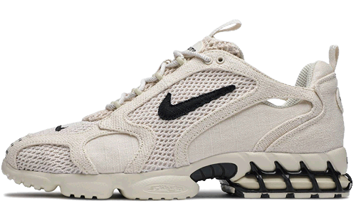 Stussy Nike Air Zoom Spiridon Caged 2 Fossil Cq5486 200 Release Date (1) - www.newkick.vip