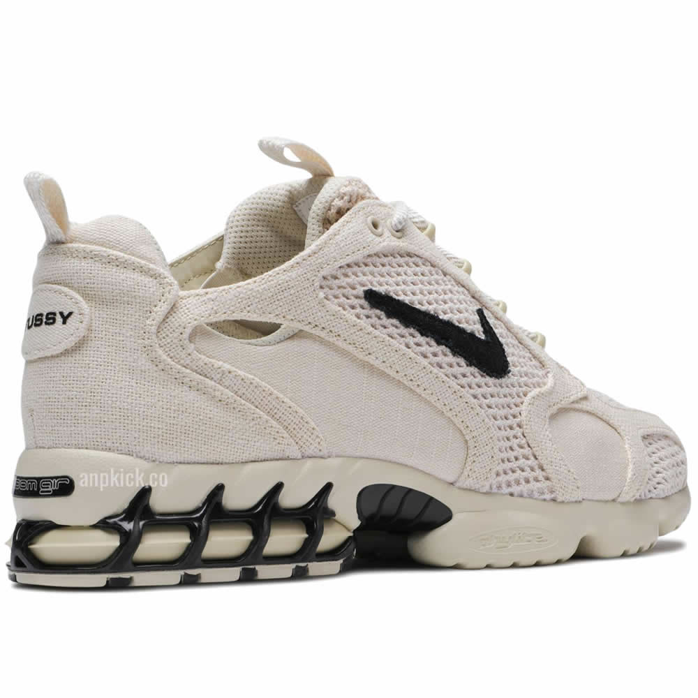 Stussy Nike Air Zoom Spiridon Caged 2 Fossil Cq5486 200 Release Date (4) - www.newkick.vip