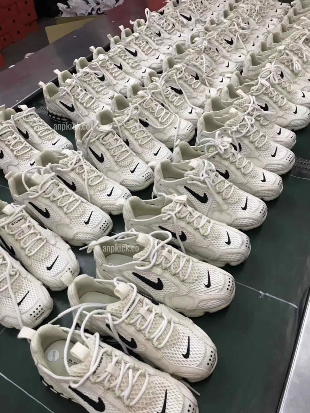 Stussy Nike Air Zoom Spiridon Caged 2 Fossil Cq5486 200 Release Date (6) - www.newkick.vip