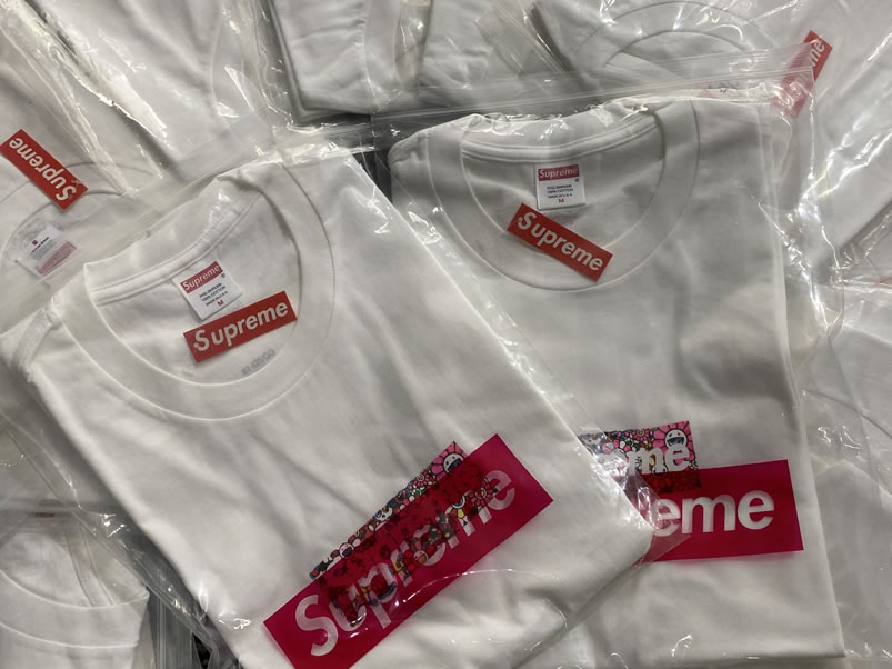 Supreme Covid 19 Relief Box Logo Tee T Shirt Takashi Murakami Kaikai Kiki Flower Skulls (9) - www.newkick.vip