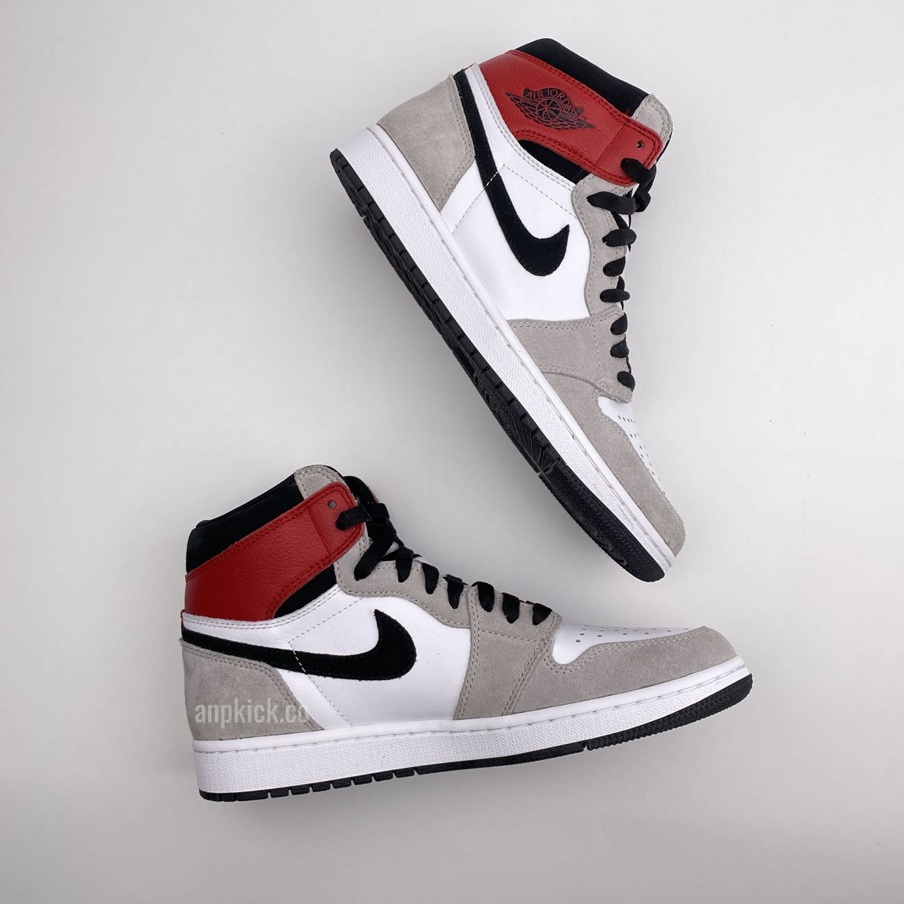 Air Jordan 1 Retro High Light Smoke Grey 2020 New Release 555088 126 (6) - www.newkick.vip