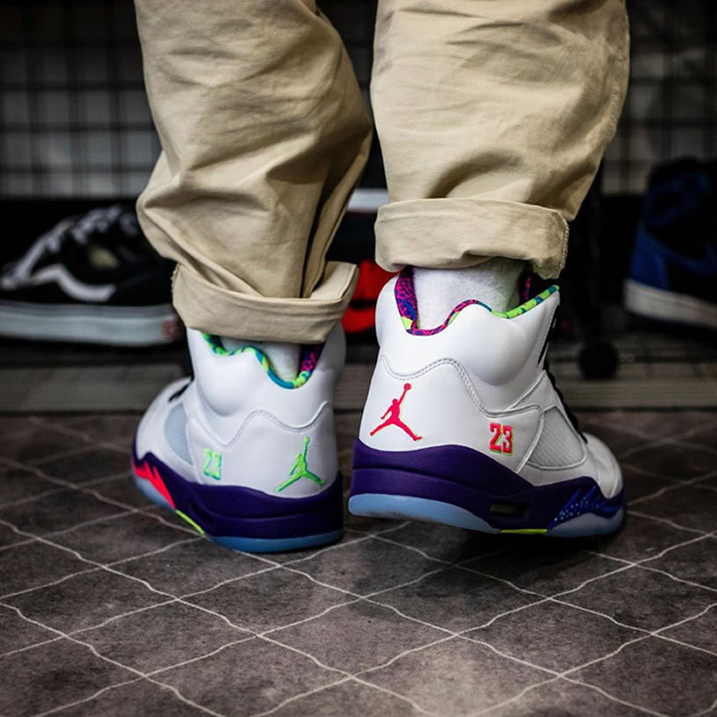 Air Jordan 5 Alternate Fresh Prince Bel Air On Feet Release Date Db3335 100 (3) - www.newkick.vip