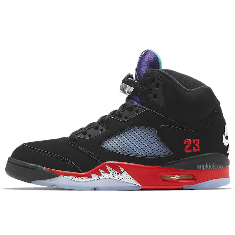 Air Jordan 5 Top 3 Black Fire Red New Release Date Cz1786 001 (1) - www.newkick.vip