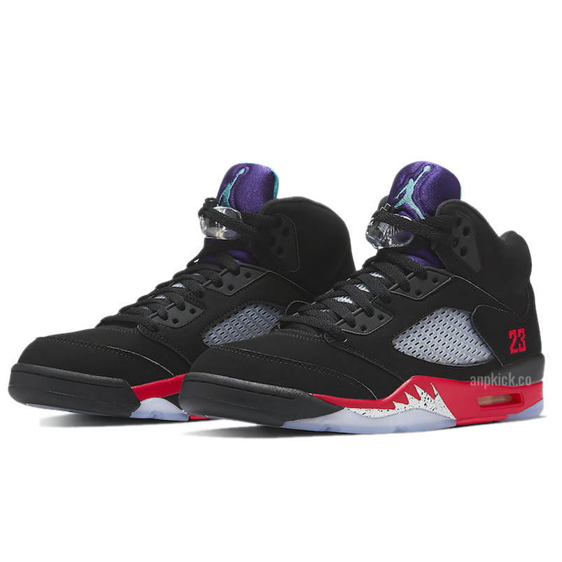 Air Jordan 5 Top 3 Black Fire Red New Release Date Cz1786 001 (3) - www.newkick.vip