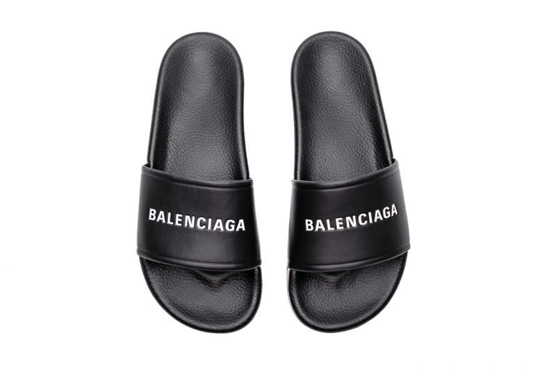 Balenciaga Slippers Dames For Men Women All Black White 506347 Wal00 9061 (19) - www.newkick.vip