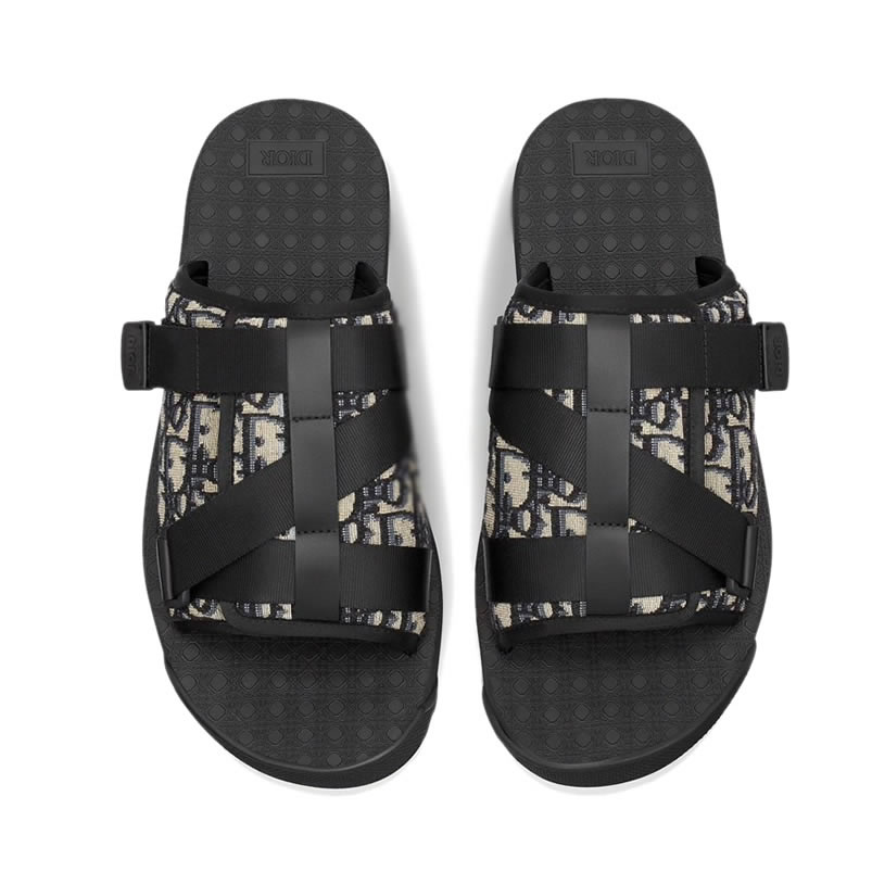 Dior Black Oblique Neoprene Sandals (4) - www.newkick.vip Dior Black Oblique Neoprene Sandals (4) - www.newkick.vip