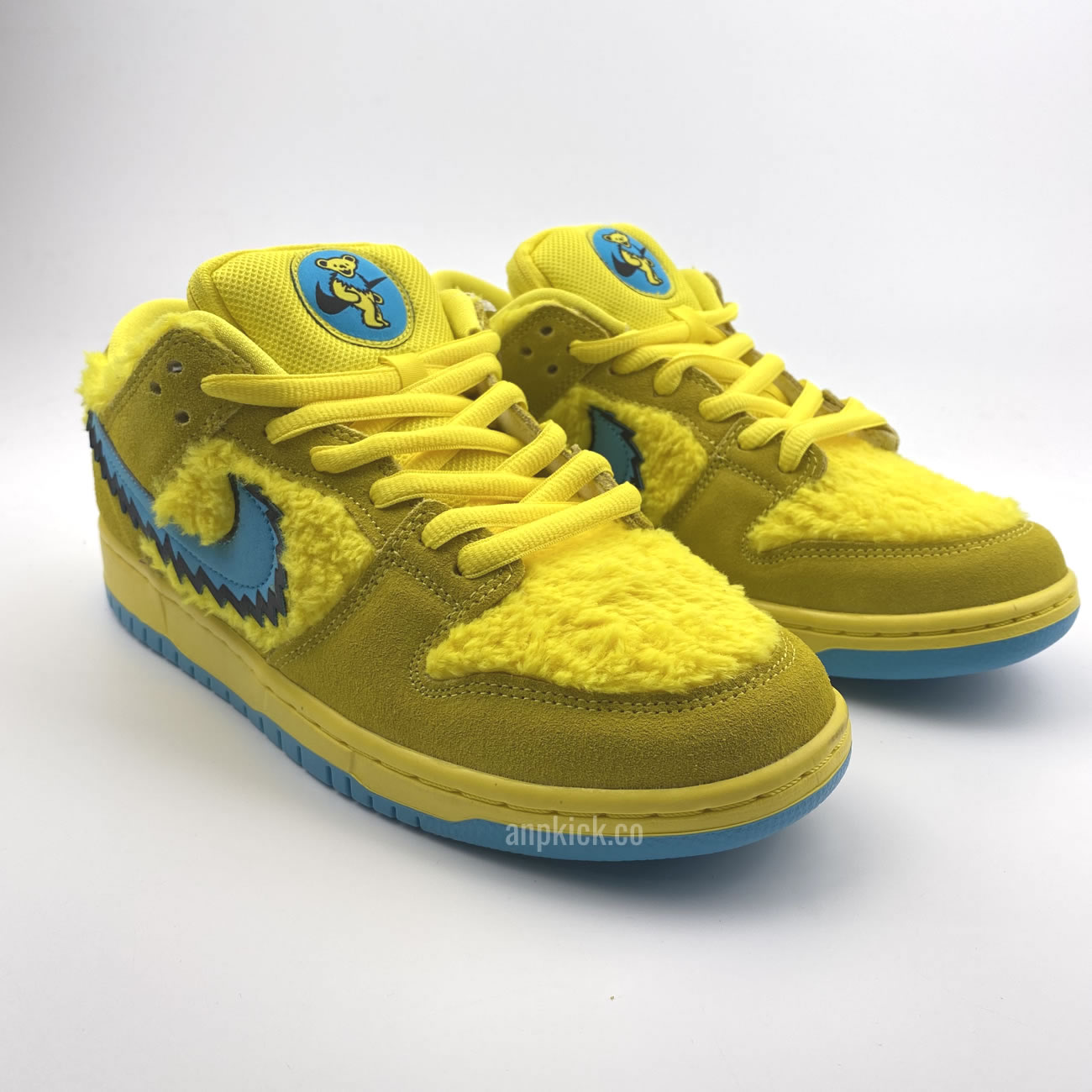 Grateful Dead Bears Nike Sb Dunk Low Yellow Bear Cj5378 700 (3) - www.newkick.vip
