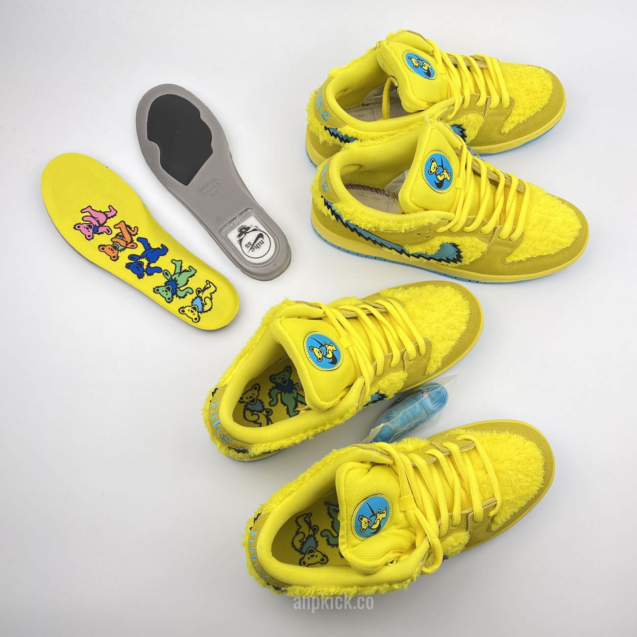 Grateful Dead Bears Nike Sb Dunk Low Yellow Bear Cj5378 700 (8) - www.newkick.vip