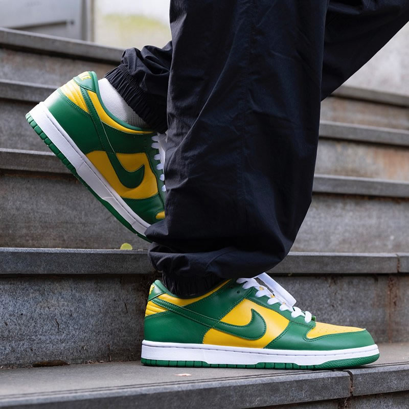 Nike Dunk Low Brazil On Feet Release Date For Sale Cu1727 700 (1) - www.newkick.vip