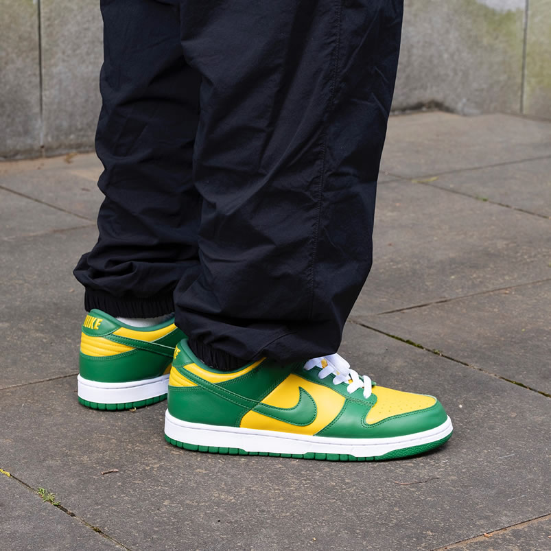 Nike Dunk Low Brazil On Feet Release Date For Sale Cu1727 700 (3) - www.newkick.vip