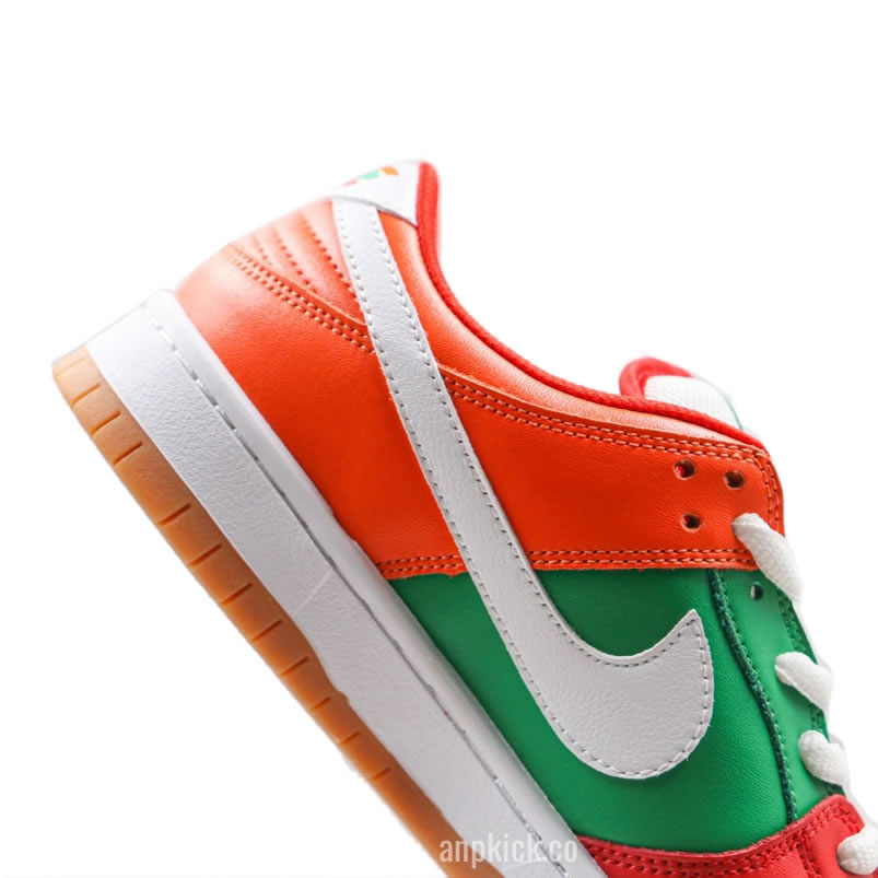 Nike Sb Dunk Low 7 Eleven Red Orange Green Skateboarding Shoes Cz5130 600 (2) - www.newkick.vip