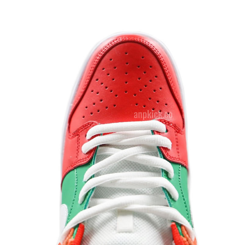 Nike Sb Dunk Low 7 Eleven Red Orange Green Skateboarding Shoes Cz5130 600 (4) - www.newkick.vip