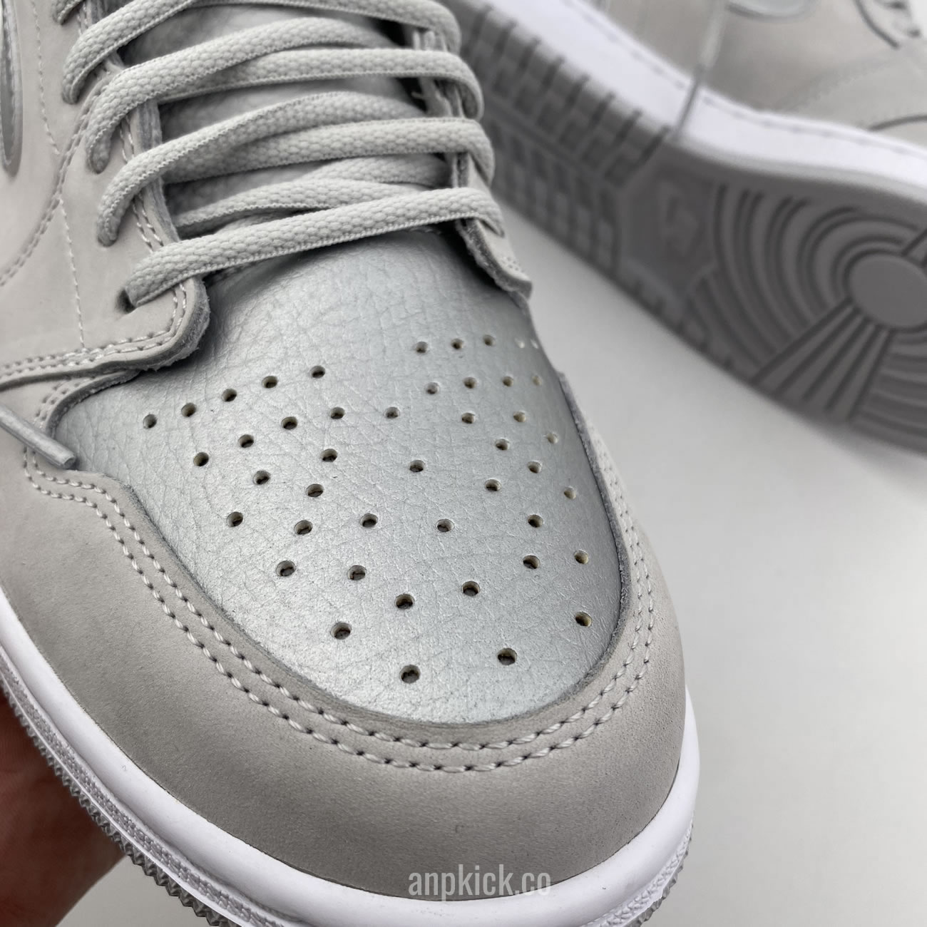 Air Jordan 1 Japan Exclusive Metallic Silver Neutral Grey 2001 2020 Dc1788 029 (11) - www.newkick.vip