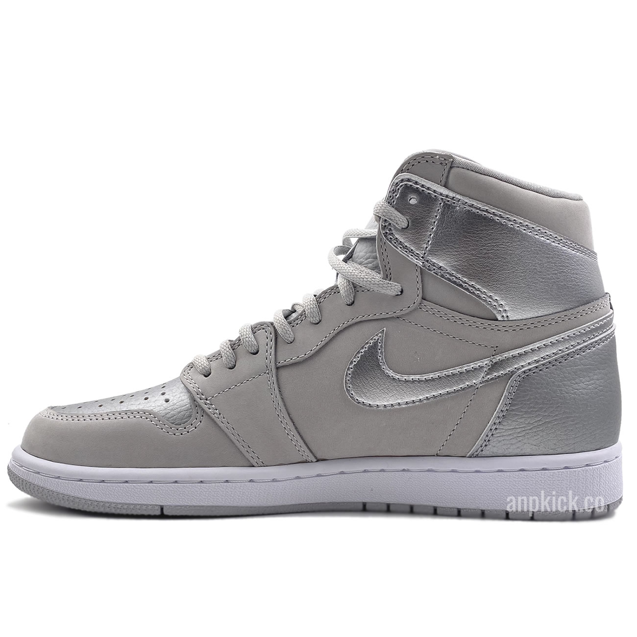 Air Jordan 1 Japan Exclusive Metallic Silver Neutral Grey 2001 2020 Dc1788 029 (2) - www.newkick.vip