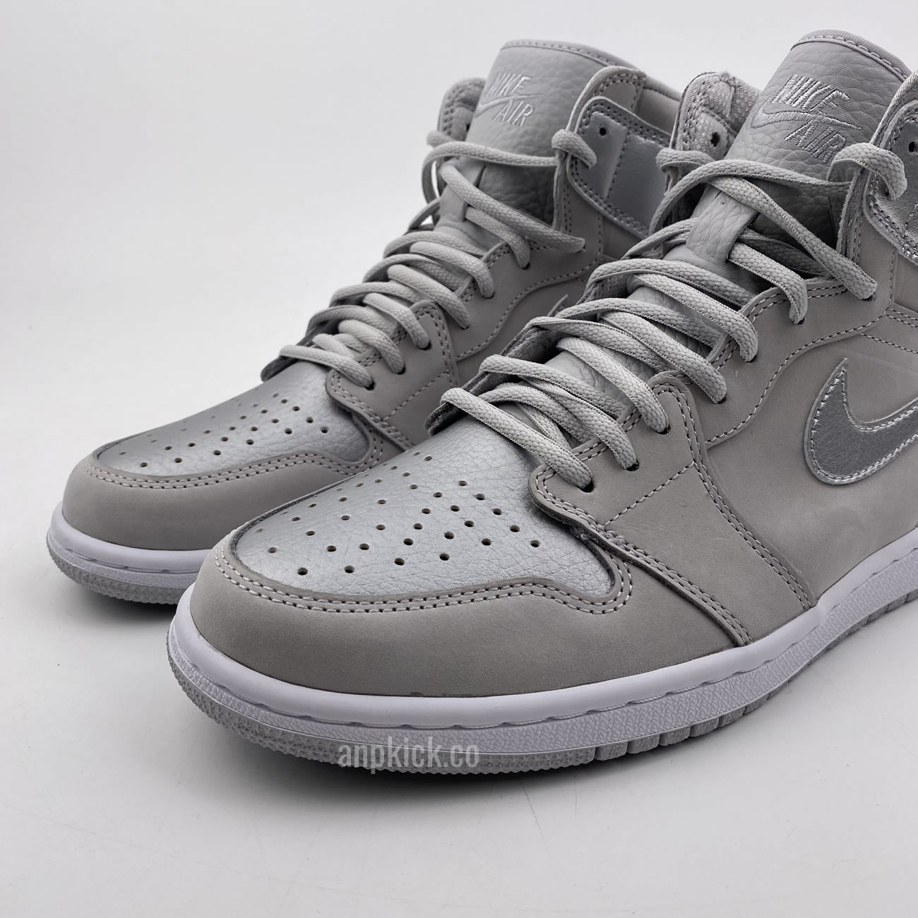 Air Jordan 1 Japan Exclusive Metallic Silver Neutral Grey 2001 2020 Dc1788 029 (3) - www.newkick.vip