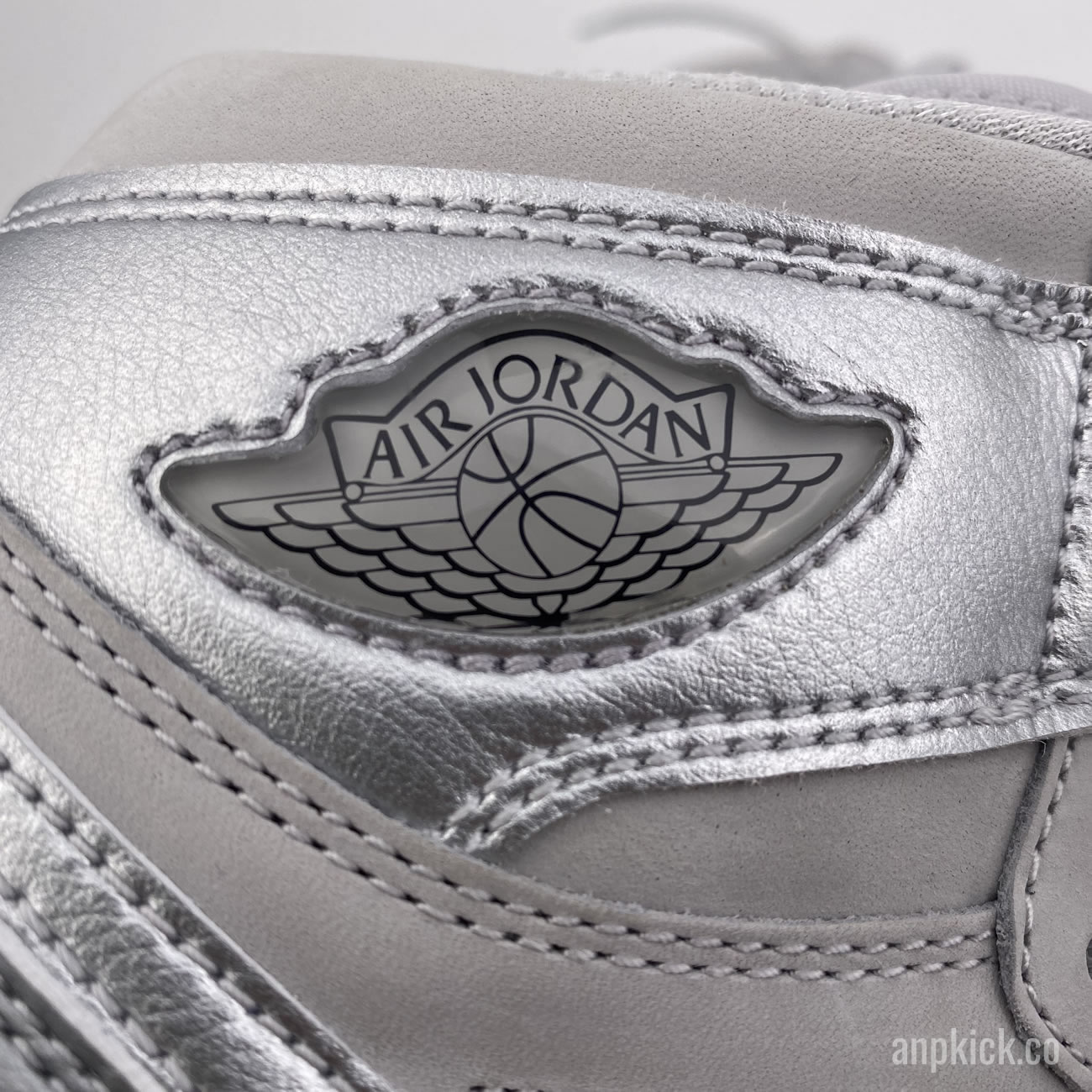 Air Jordan 1 Japan Exclusive Metallic Silver Neutral Grey 2001 2020 Dc1788 029 (9) - www.newkick.vip