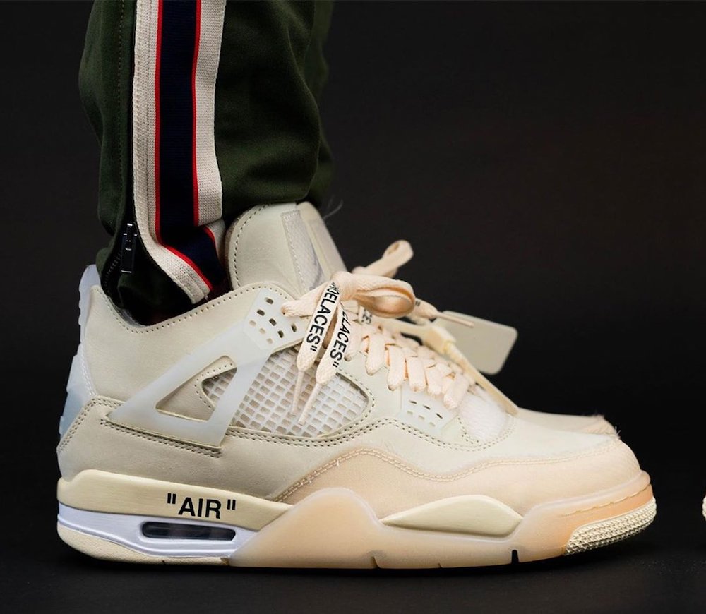 Off White Air Jordan 4 Sail Cv9388 100 Mens Wmns On Feet (1) - www.newkick.vip Off White Air Jordan 4 Sail Cv9388 100 Mens Wmns On Feet (1) - www.newkick.vip