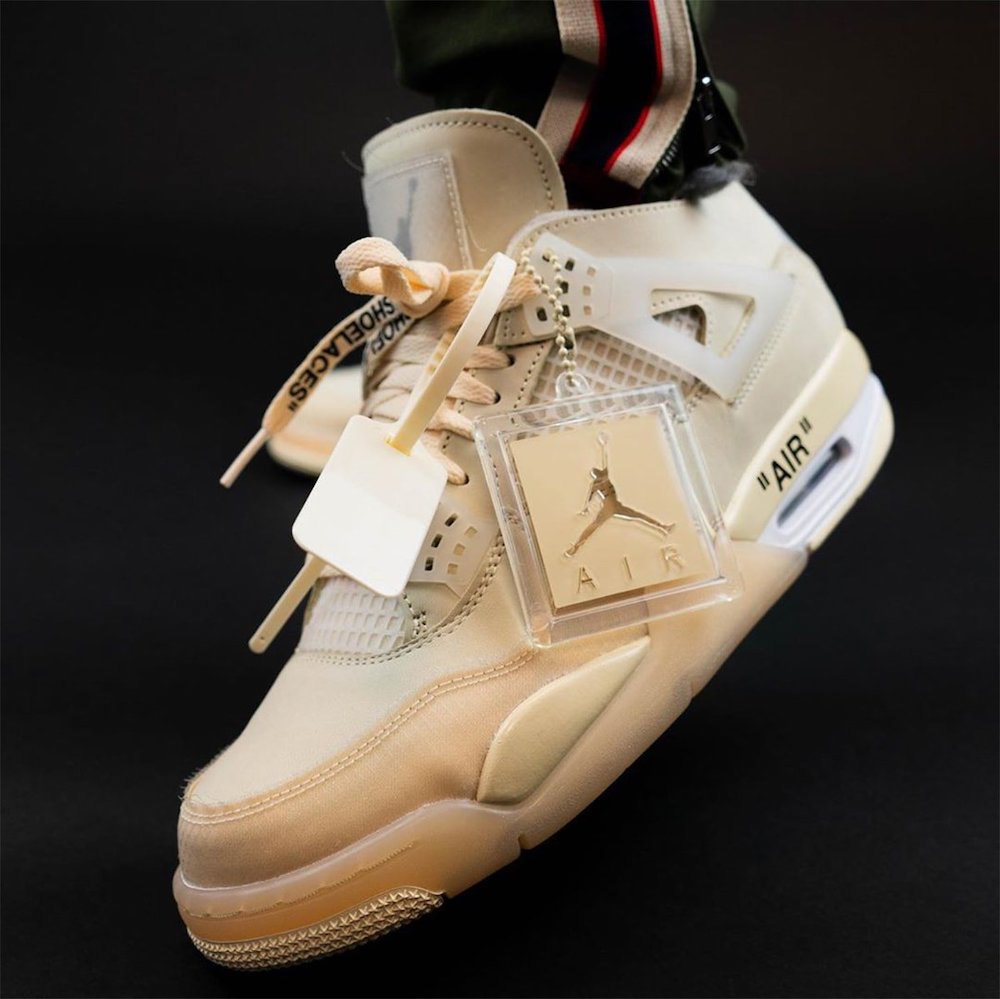 Off White Air Jordan 4 Sail Cv9388 100 Mens Wmns On Feet (6) - www.newkick.vip Off White Air Jordan 4 Sail Cv9388 100 Mens Wmns On Feet (6) - www.newkick.vip