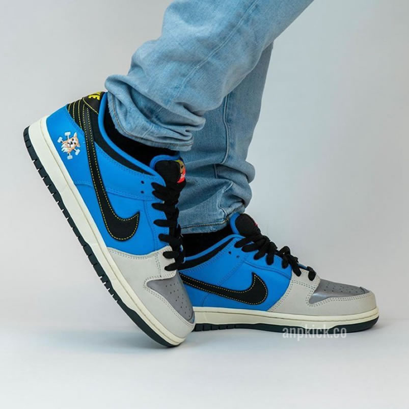 Instant Skateboards Nike Sb Dunk Low Shoes On Feet Cz5128 400 (1) - www.newkick.vip