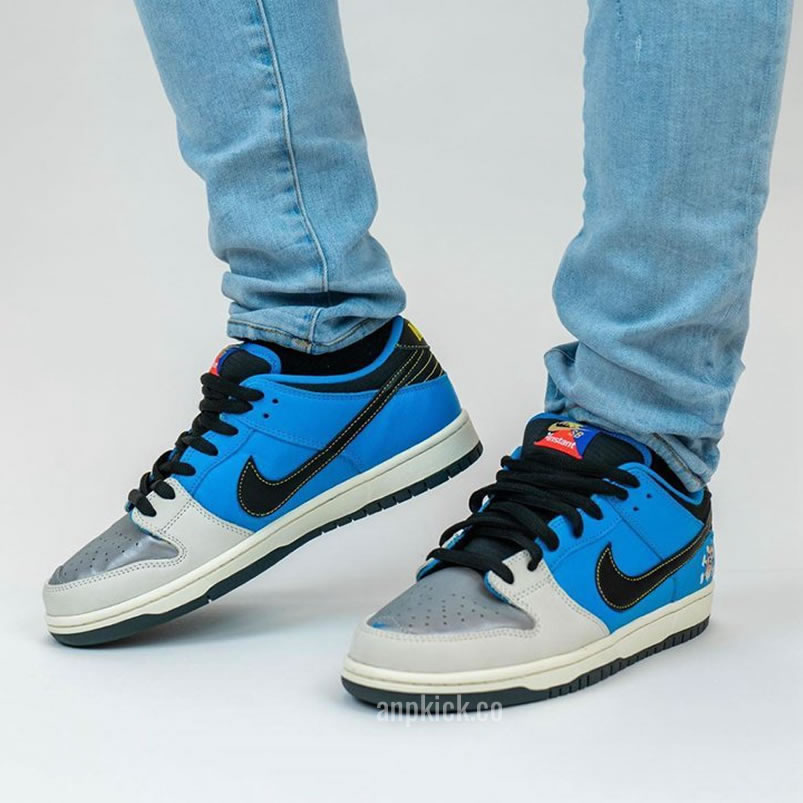 Instant Skateboards Nike Sb Dunk Low Shoes On Feet Cz5128 400 (2) - www.newkick.vip