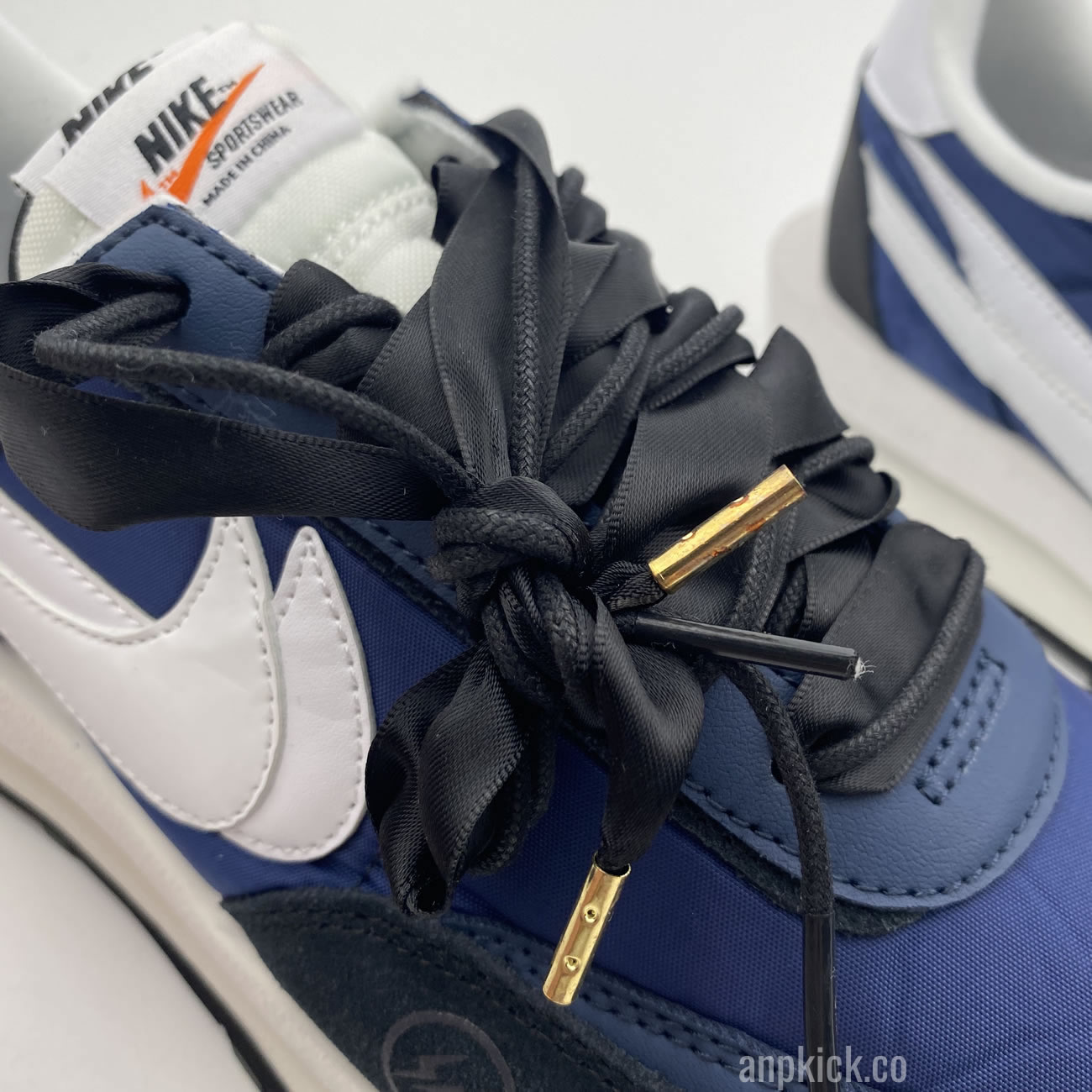 Sacai Fragment Design Nike Lvd Waffle Daybreak Navy Blue Black Bv0073 041 (5) - www.newkick.vip