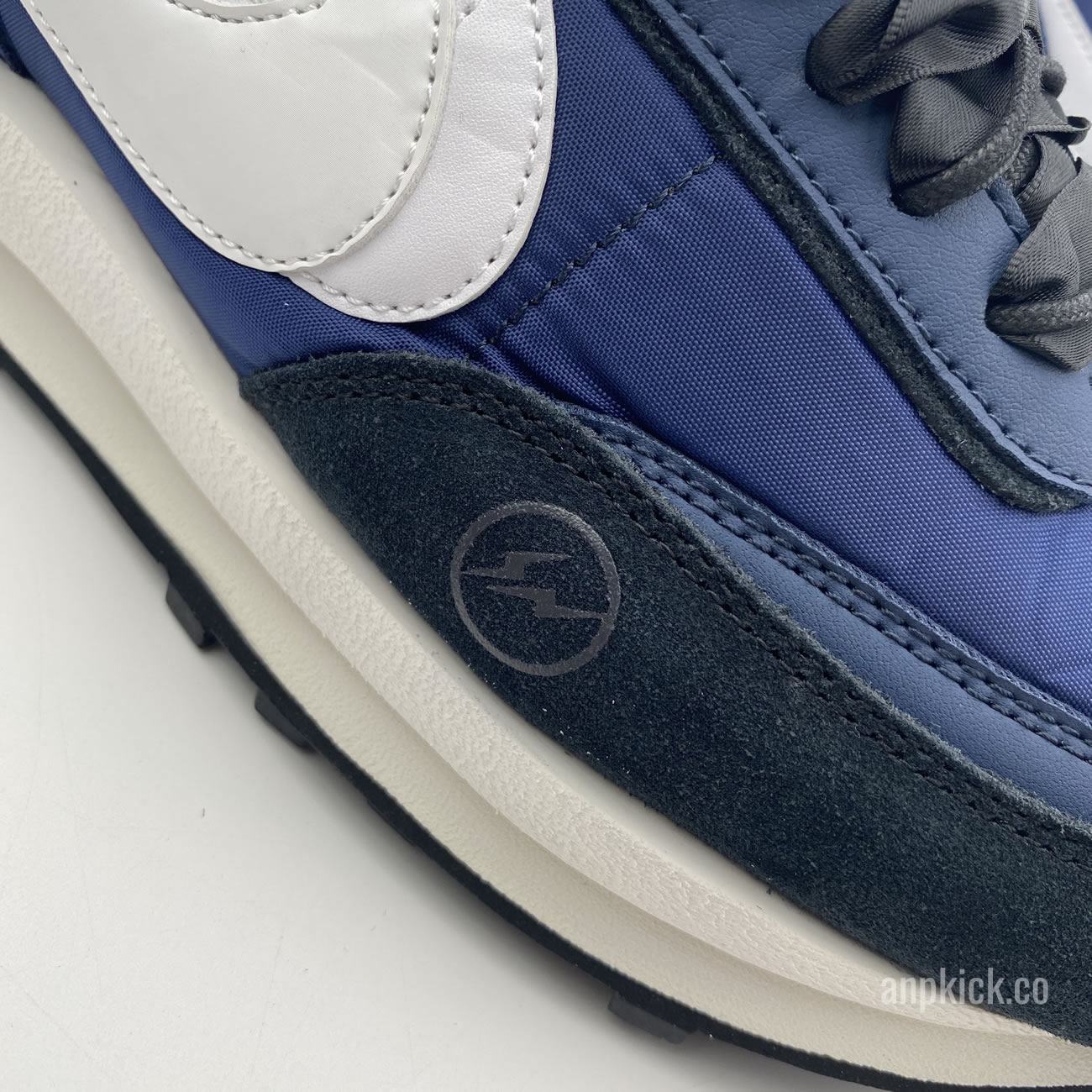 Sacai Fragment Design Nike Lvd Waffle Daybreak Navy Blue Black Bv0073 041 (6) - www.newkick.vip