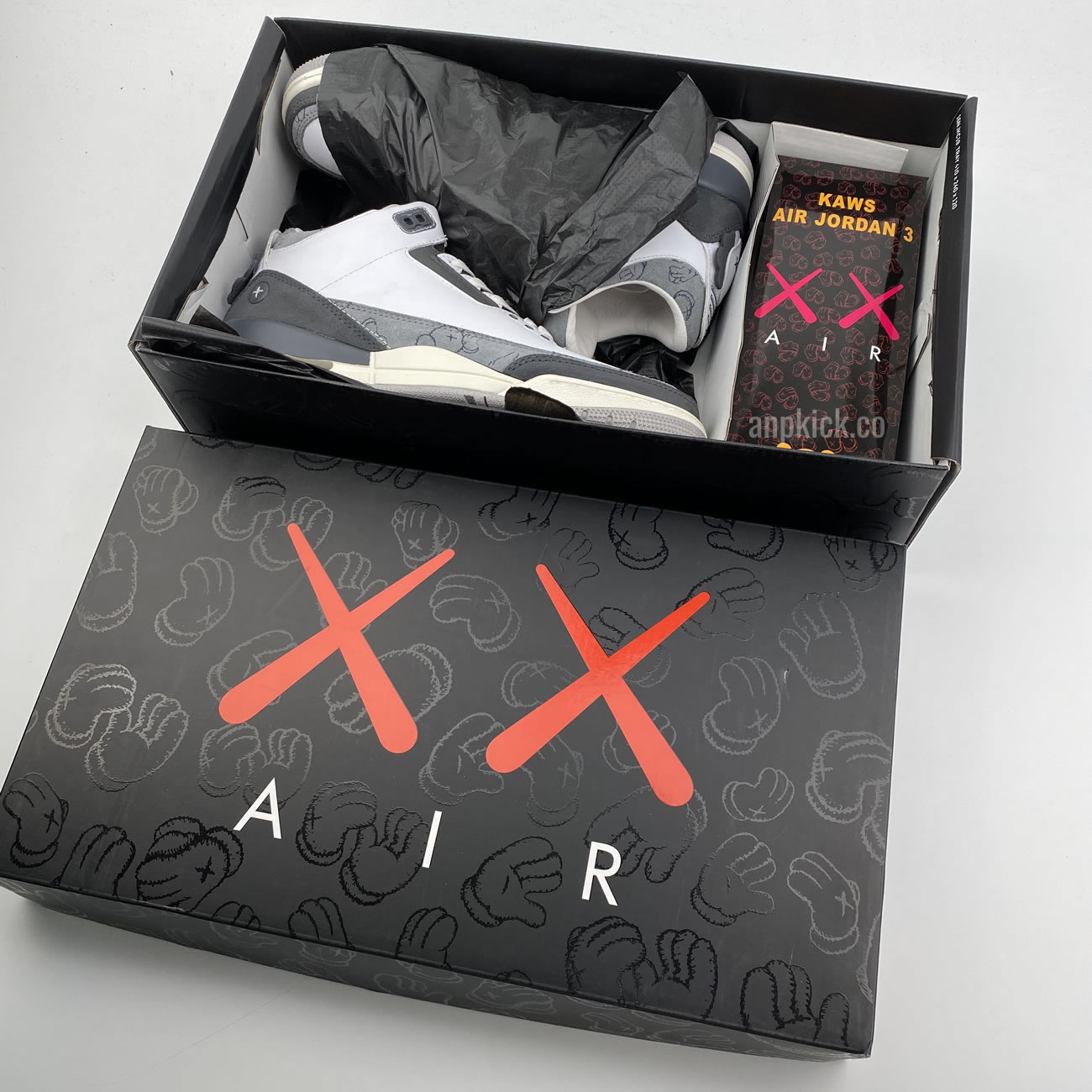 Kaws Air Jordan 3 Fresh Water White Light Grey New Release For Sale (11) - www.newkick.vip Kaws Air Jordan 3 Fresh Water White Light Grey New Release For Sale (11) - www.newkick.vip