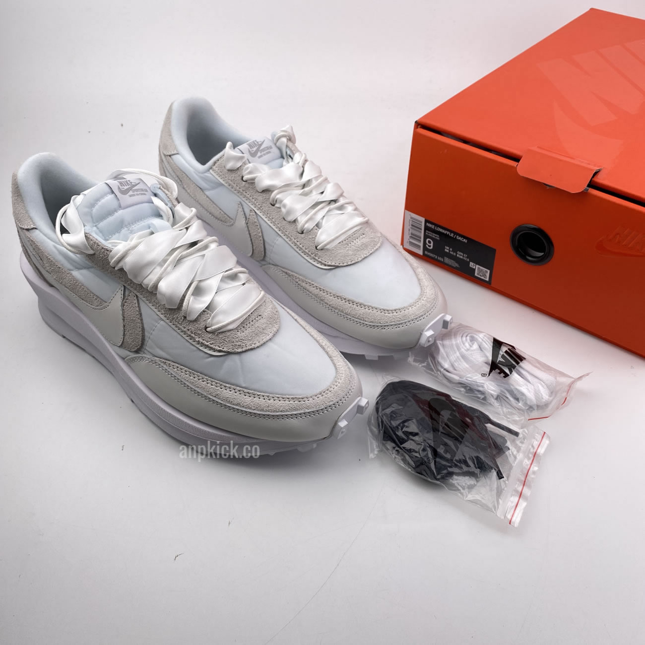 Sacai Nike Ld Waffle White Nylon Bv0073 101 (10) - www.newkick.vip