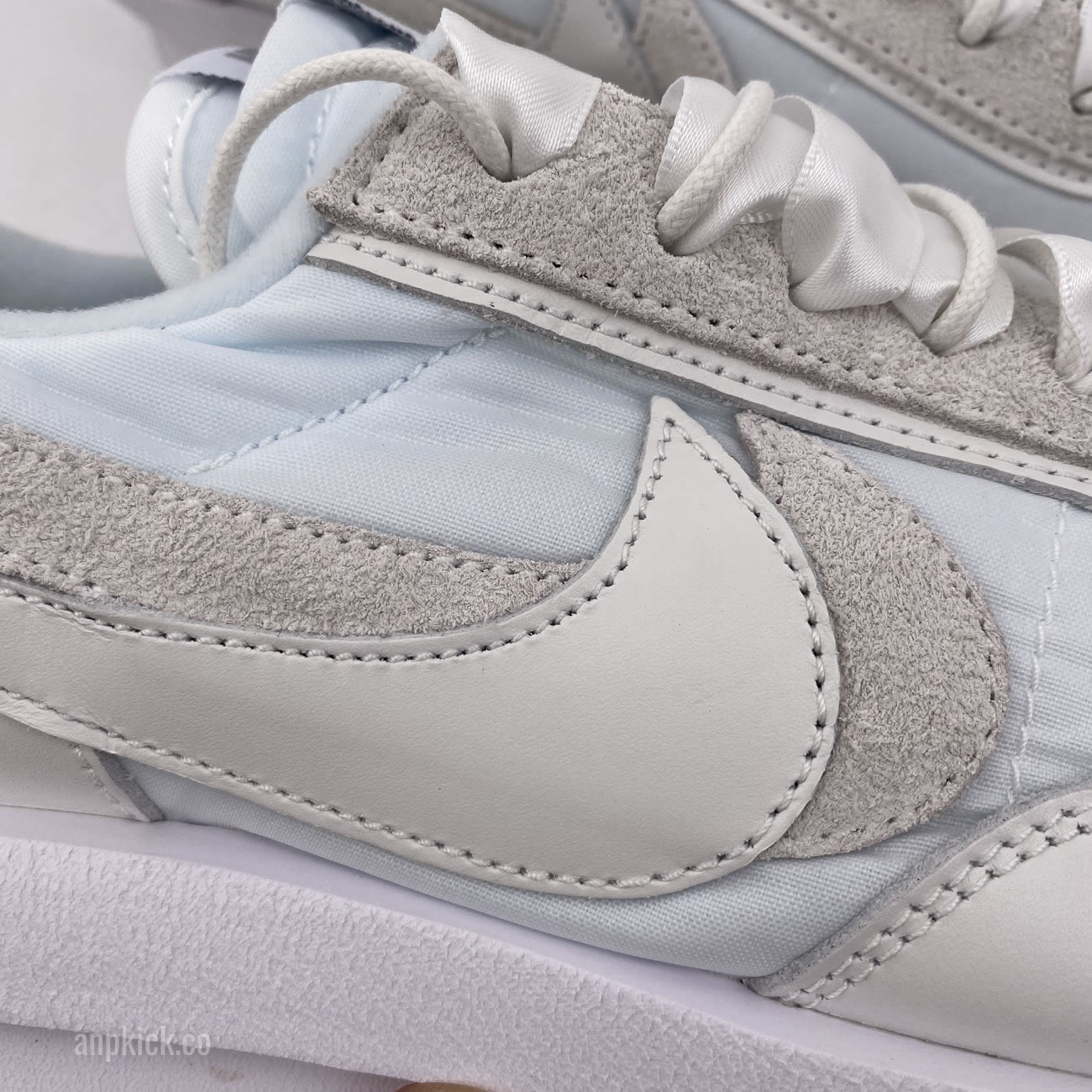 Sacai Nike Ld Waffle White Nylon Bv0073 101 (8) - www.newkick.vip