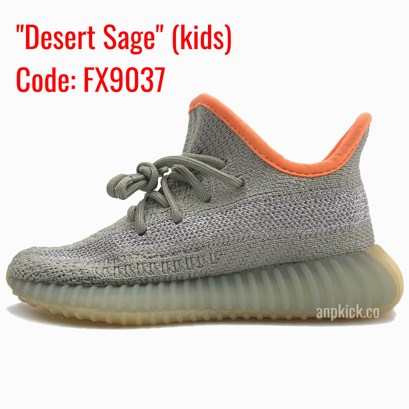 Kids Desert Sage Fx9037 - www.newkick.vip