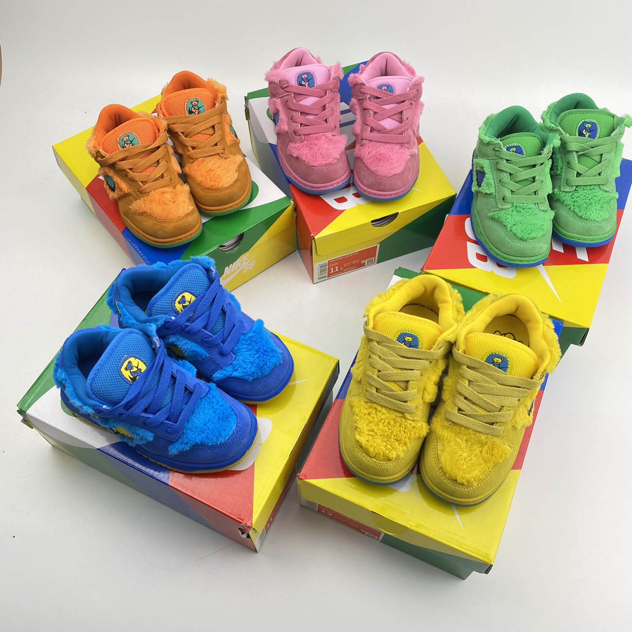 Kids Childrens Grateful Dead Bears Nike Sb Dunk Low Yellow Pink Orange Blue Green Release For Sale (2) - www.newkick.vip Kids Childrens Grateful Dead Bears Nike Sb Dunk Low Yellow Pink Orange Blue Green Release For Sale (2) - www.newkick.vip