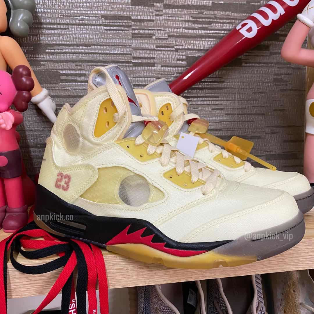 Anpkick Off White Air Jordan 5 Sail New Release Date Dh8565 100 (2) - www.newkick.vip